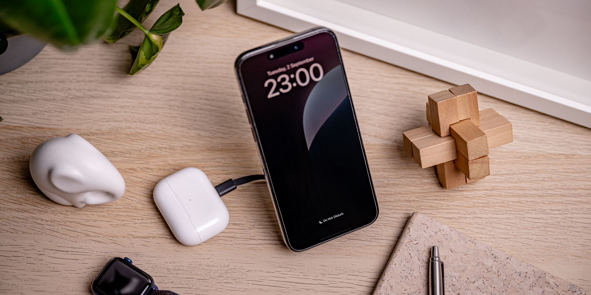 Power Bank Newell MS-10000 Pro MagSafe 10000 mAh Lightning, USB-C - szary